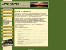Tablet Screenshot of campnauvoo.org